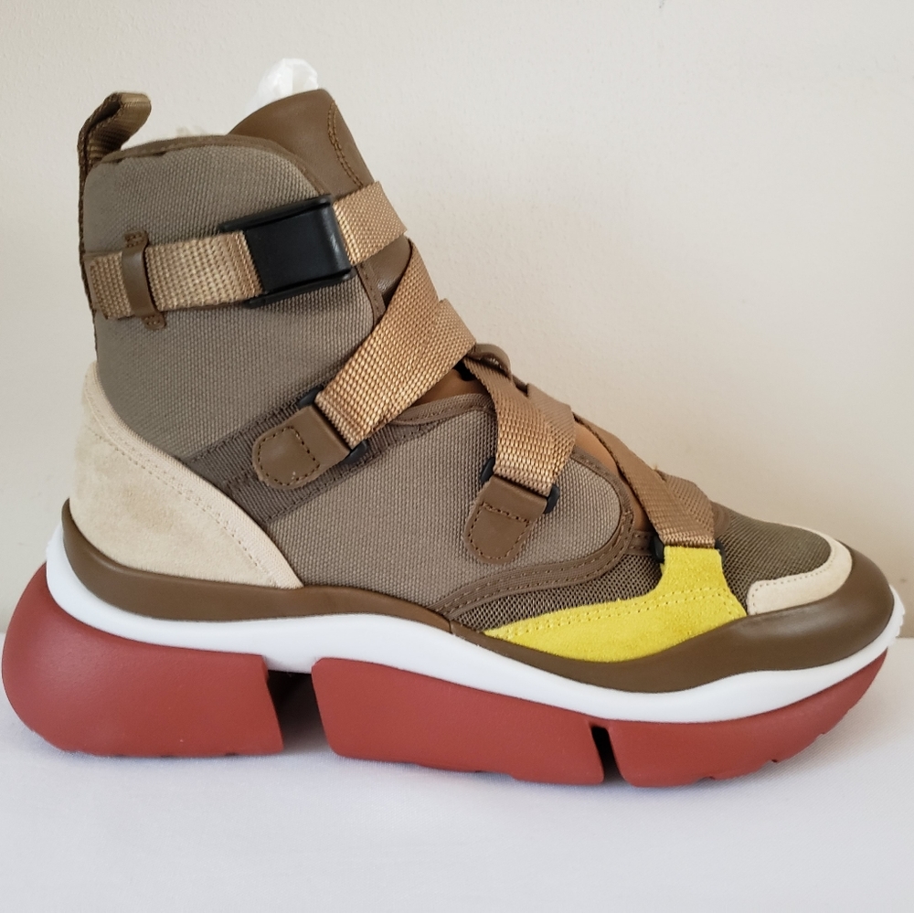 CHLOE Sneaker Boots Size 7